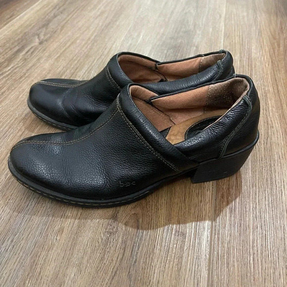 Born Concept BOC Peggy Clogs Black Slip On Women's Shoes Sz 8.5 C50303 - Picture 1 of 8